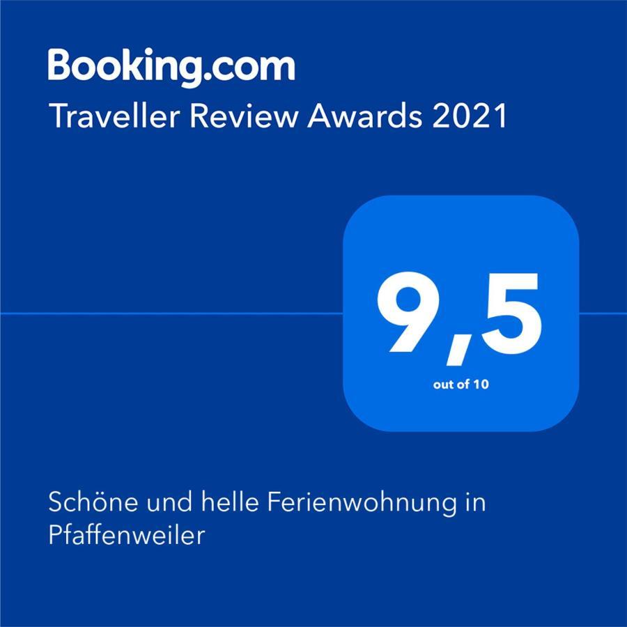וילינגן-שוונינגן Schoene Und Helle Ferienwohnung In Pfaffenweiler מראה חיצוני תמונה