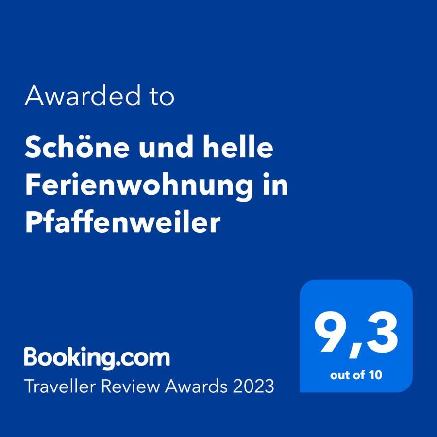 וילינגן-שוונינגן Schoene Und Helle Ferienwohnung In Pfaffenweiler מראה חיצוני תמונה